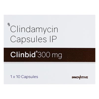 CLINBID 300mg Capsule 10's - Bacterial Infections-OAB