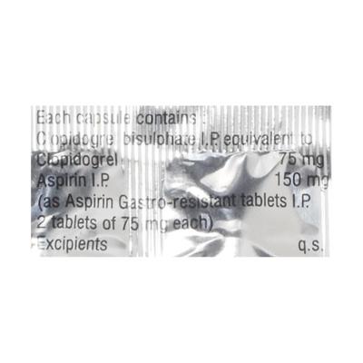 Clopitab A 150mg Capsule 15'S - Blood Clot-Ant