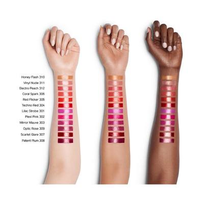Shiseido LacquerInk Pigmented Lip Gloss 305 Red Flicker 6 ml - Lip Glosses