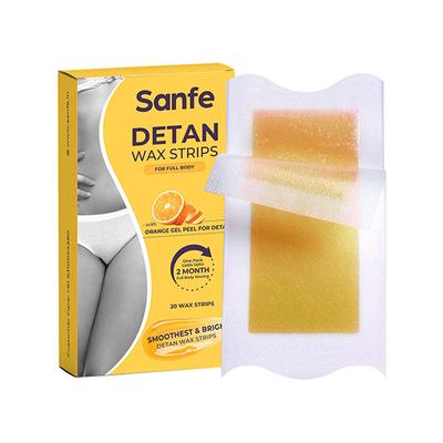 Sanfe Detan Wax Strips To Remove Tan And Body Hair 20's - Hair Waxes