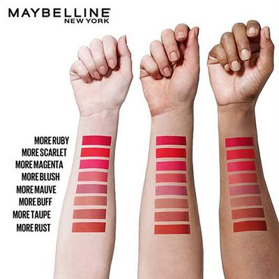 Maybelline New York Color Sensational Ultimattes Lipstick, 699 More Buff 1.7 gm - Lipsticks