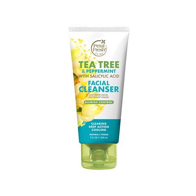 Petal Fresh Tea Tree Blemish Control Facial Cleanser With Salicylic Acid 200 ml - Scrubs & Exfoliants