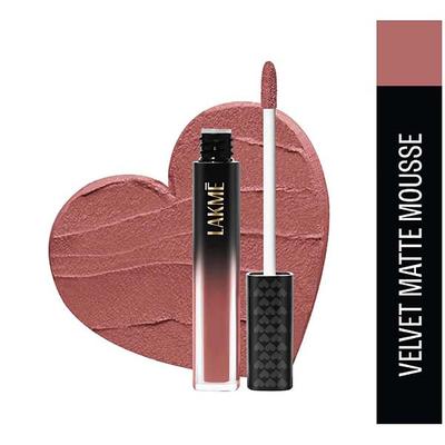 Lakme Xtraordin-Airy Lip Mousse Blush Nude 4.6 gm - Lipsticks