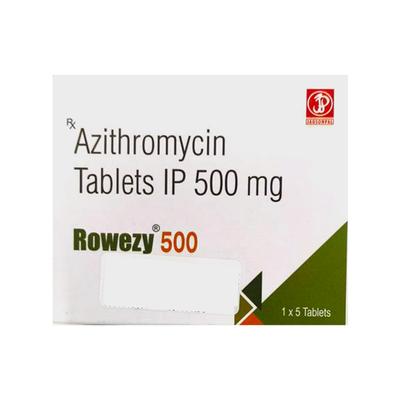 ROWEZY 500 Tablet 5's - Bacterial Infections-Mac