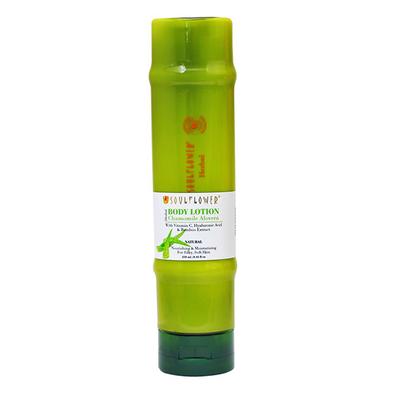Soulflower Chamomile Aloe Vera Body Lotion with Vitamin C Hyaluronic Acid Bamboo Extracts 250 ml - Lotions & Creams