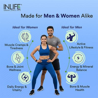 INLIFE Magnesium Complex Glycinate 5X 2000mg Tablets 60's - Multi-Vitamins