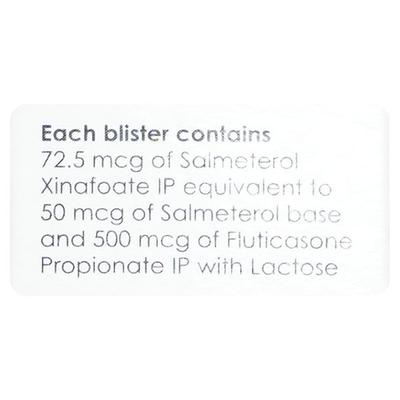 SEROFLO 500 Ciphaler 60md - Asthma/COPD-Ast