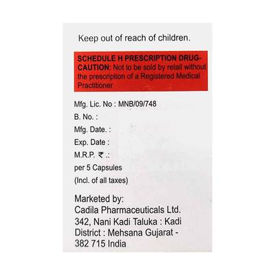 Temcad 100mg Capsule 5'S - Cancer Oncology-Cyt