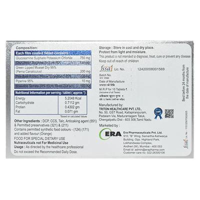 ERAFLEX Tablet 10's - Supplements-Sup