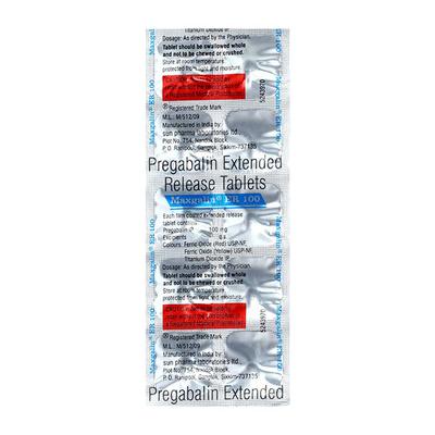Maxgalin ER 100mg Tablet 10'S - Neuropathic Pain-Dru