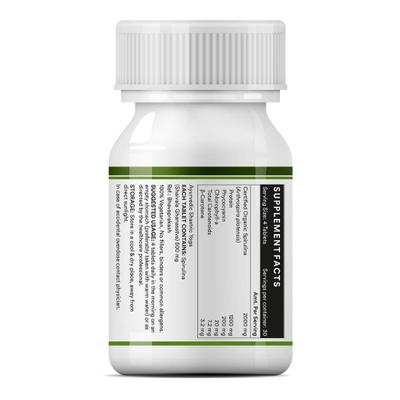 Inlife Spirulina 2000 mg Tablet 120's - Herbal Dietary Supplement