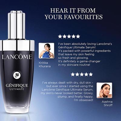 Lancome Genifique Ultimate Skin Repair Serum With Beta Glucan (Suited for Indian Skin) 20 ml - Face Serum