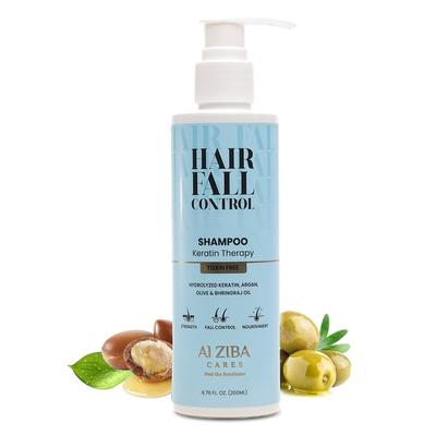 Alziba Cares Hair Fall Control Shampoo 200 ml - Shampoos