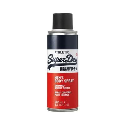 Superdry - Heritage Athletic Mens Body Spray 200 ml - Men Deodorants/Roll-Ons