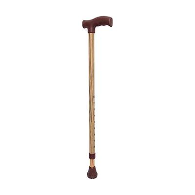 Paxmax Height Adjustable Wooden Coating Walking Stick - Walker & Walking Stick