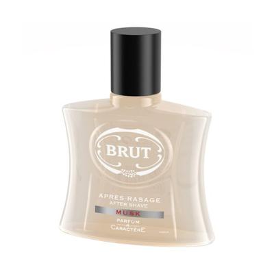 Brut Musk After Shave Lotion for Men Long-Lasting Fragrance Soothes Skin 100 ml - Aftershave Lotion