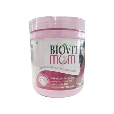 BIOVIT MOM ICE CREAM VANILLA FLAVOUR Powder 200gm - Supplements-Vam