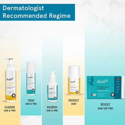 SkinQ Hydrate DIY Active Facial Kit - Multi Use 200 ml - Facial Kits