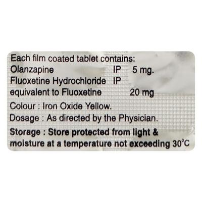 Olzic Plus 5/20mg Tablet 10'S - Depression-Ant