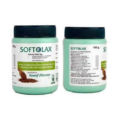 Softolax Saunf Flavour Powder 100gm - Constipation-Lax