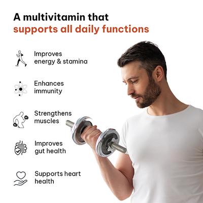 HealtHKart HK Vitals Multivitamin Plus Men (Tablets) 60's - Multi-Vitamins