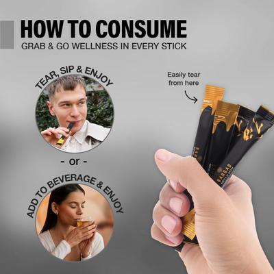 Bargad KSM-66 Ashwagandha Honey Sticks - Vanilla Flavour 7's - Speciality Medicines