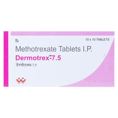 Dermotrex 7.5mg Tablet 10'S - Cancer Oncology-Cyt