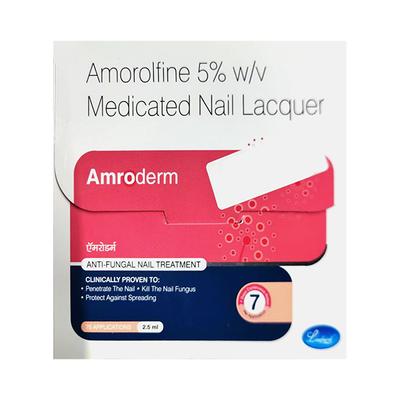AMRODERM NAIL LACQUER Lotion 2.5ml - Fungal Infections-Taa