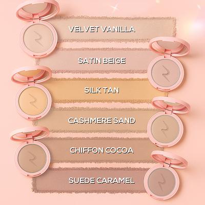 Renee Cosmetics Lumi Glow Highlighting Compact Chiffon Cocoa 9 gm - Compact Powder