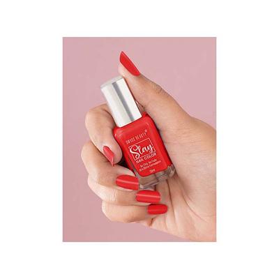 Swiss Beauty Slay Nail Color, Shade - Really Red 13 ml - Nail Polish