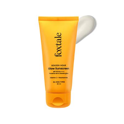 Foxtale Golden Hour Glow Sunscreen 80 ml - Face Sunscreen