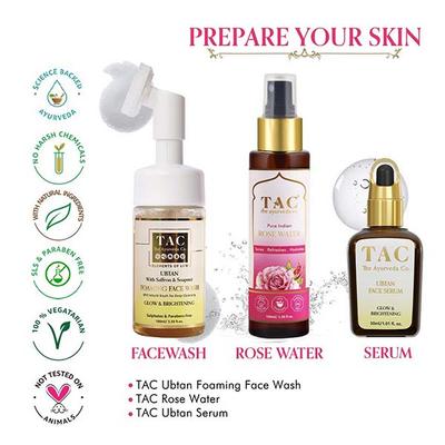 TAC The Ayurveda Co. Pure Indian Rose Water 100 ml - Personal Care (Ayush)