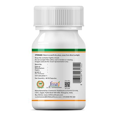 Inlife Pre & Probiotic Forte Veg Capsule 60's - Digestive Health