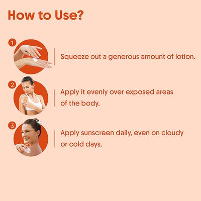 Aravi Organic Spf 50++++ Sunscreen Body Lotion For Naturally Nourish With Uva-B Protection 200 ml - Body Sunscreen