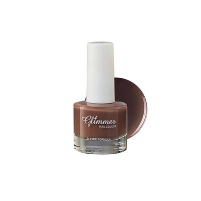 Glimmer Nail Enamel Hot Cocoa 8 ml - Nail Polish