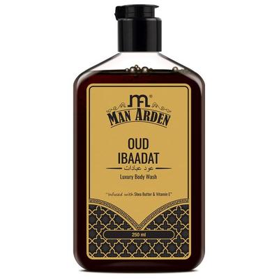 Man Arden Luxury Body Wash - Oud Ibaadat 250 ml - Shower Gels & Body Wash