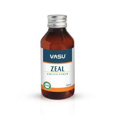 Vasu Zeal Cough Syrup 100 ml - Cough & Cold (Ayush)