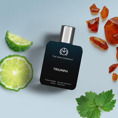 The Man Company Triumph Eau De Toilette for Men 50 ml - Men Perfumes (Edt/Edp)