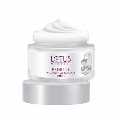 Lotus Herbals Probrite Illuminating Radiance Creme 50 Gm - Face Creams