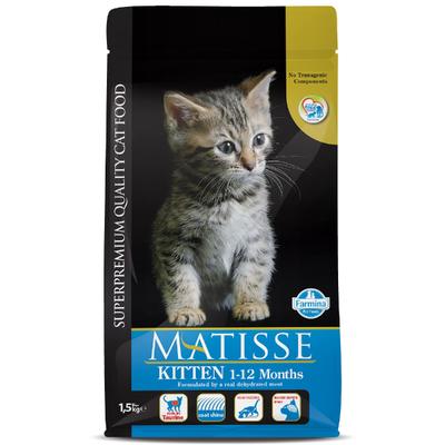 Farmina Matisse Kitten Super Premium Quality Cat Food (1-12 Months) 1.5 kg - Petfood