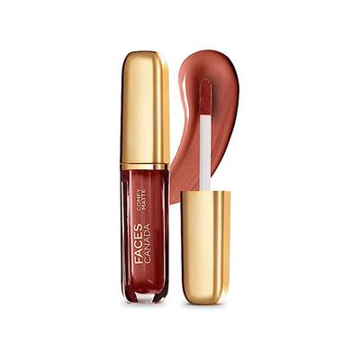 Faces Canada Comfy Matte Lip Color - For The Win 08, Long Stay with Natural Oil 3ml - Lipsticks