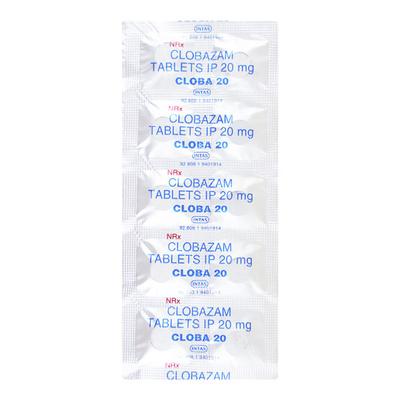 Cloba 20mg Tablet 10'S - Anxiety-Anx