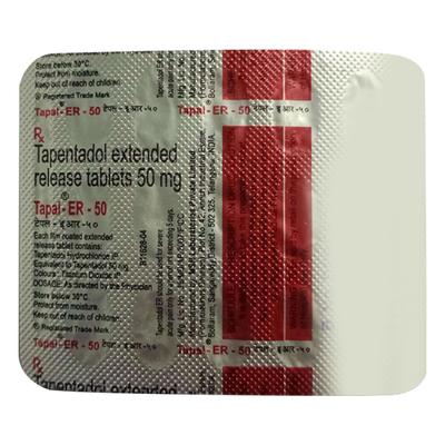 Tapal ER 50mg Tablet 15'S - Pain relief-Ana