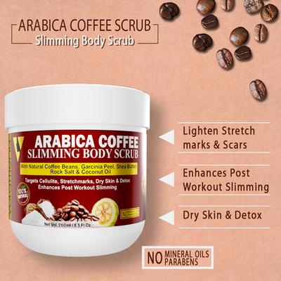 Arabica Coffee Slimming Body Scrub 200ml - Scrubs & Exfoliants