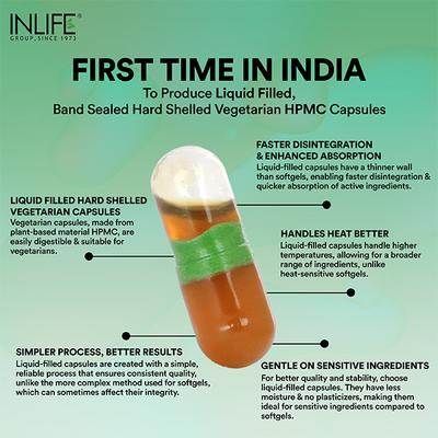 INLIFE Neem Seed Oil Capsules 60's - Hair & Skin