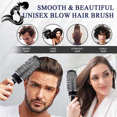 Majestique Blow Dryer Brush for Blow Drying - Lightweight Professional Roller, Precise Heat Styling - 2 Inch 1's - Hair Brushes