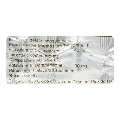 Nexpro RD 40mg Capsule 10'S - Ulcer/Reflux/Flatulence-Aaa