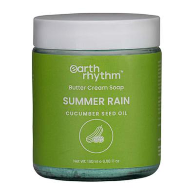 Earth Rhythm Summer Rain Butter Cream Soap 100 gm - Soaps