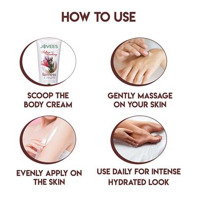 Jovees Fairness Cream - Saffron & Bearberry 50 gm - Face Creams