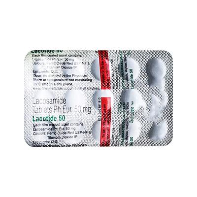 LACOTIDE 50 Tablet 15's - Epilepsy/Convulsion-Ant